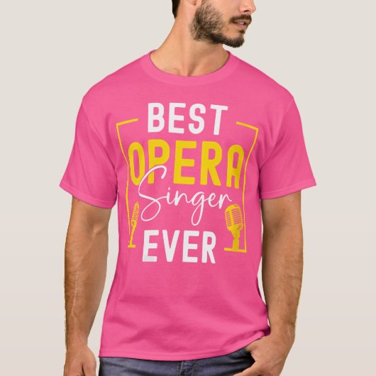 Musikalischer Chor-Sängerin T-Shirt (Vorderseite)