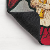 Musikalischer Engel Mousepad (Ecke)