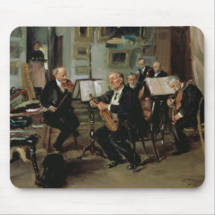 Musikalischer Evening, 1906 Mousepad