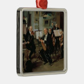 Musikalischer Evening, 1906 Silbernes Ornament (Rechts)