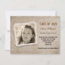 Musikalischer Hintergrund für die Graduierungspart Einladung