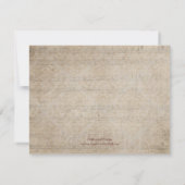 Musikalischer Hintergrund für die Graduierungspart Einladung (Rückseite)