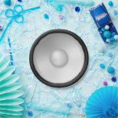 Musikalischer Lautsprecher Pappteller (Party)