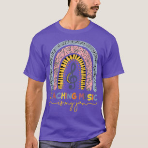 Musikalischer Lehrer Musik lehren ist My-Jam-Regen T-Shirt
