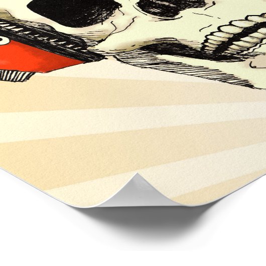 Musikalischer Typ Poster (Ecke)