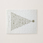 Musikalischer Weihnachtsbaum Puzzle (Horizontal)