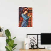 Musikalisches Angel Fine Art Poster mit Inspiratio (Heimbüro)