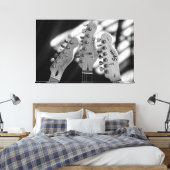 Musikalisches Foto Leinwanddruck (Insitu (Schlafzimmer))