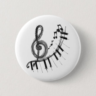 Musikalisches Klavier Button