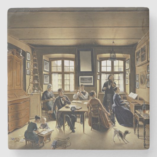 Musikalisches Konzert in Basel (von Sebastian Gutz Steinuntersetzer (Vorderseite)