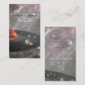 Musikalisches, mystisches, magisches Reisebüro Visitenkarte (Vorne/Hinten)