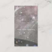 Musikalisches, mystisches, magisches Reisebüro Visitenkarte (Rückseite)