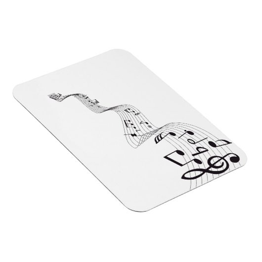 Musikalisches Note Magnet (Rechte Seite)