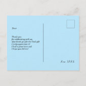 musikalisches Party Gitarre Drum Set musikalisch d Einladungspostkarte (Rückseite)