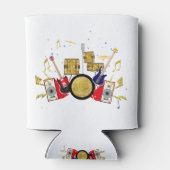 musikalisches Party Gitarre Drum Set musikalisch Dosenkühler (Rückseite)