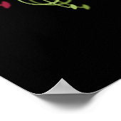 Musikalisches Personal Poster (Ecke)