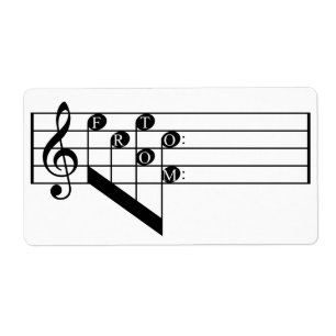 Musikalisches Personaldreifacher Clef von zum