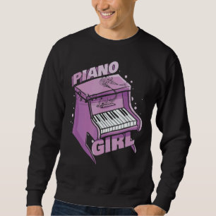 Musikalisches Pianist Musik Piano Klavier Piano Gi Sweatshirt