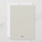 Musikalisches SterbeHalloween Feiertagskarte (Rückseite)