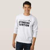 Musikalisches Theater mit Inspiration, Broadway Wh Sweatshirt (Vorne ganz)