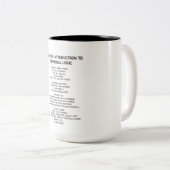Musikalisches Theater Theater-Logik-lustiges Zweifarbige Tasse (VorderseiteRechts)