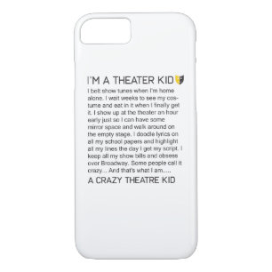 Musikalisches Theater verrücktes Case-Mate iPhone Hülle