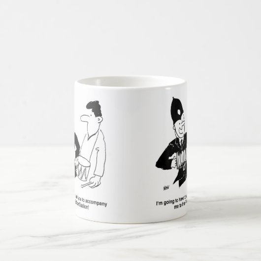 Musikalpolizist Kaffeetasse (Mittel)