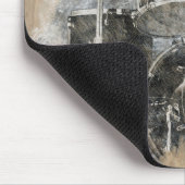 Musikaltrommel-Set. Mousepad (Ecke)