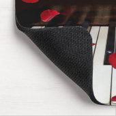 Musikangebot auf der Maus-Tastatur für Klavier Mousepad (Ecke)