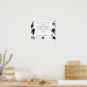 Musikangebot Poster (Küche)