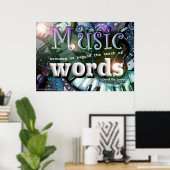 Musikangebot Poster (Heimbüro)