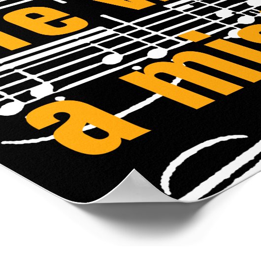 Musikangebot Poster (Ecke)