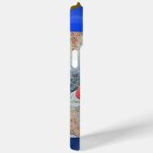 MUSIKANGEL, Blaue Saphir-Gemstone-Monogramm Case-Mate iPhone Hülle (Rückseite / Rechts)