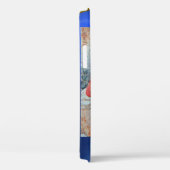 MUSIKANGEL, Blue Saphir Monogramm Case-Mate iPhone Hülle (Rückseite / Rechts)