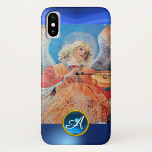 MUSIKANGEL, Blue Saphir Monogramm Case-Mate iPhone Hülle