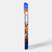 MUSIKANGEL, Blue Saphir Monogramm Case-Mate iPhone Hülle (Rückseite / Links)
