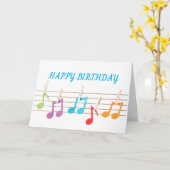 **MUSIKANISCHE HINWEISE FÜR MITARBEITER** KARTE (Gelbe Blume)