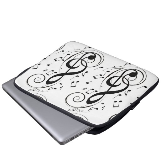 ***MUSIKANISCHE HINWEISE*** LAPTOP-SLEEVE ODER FAL LAPTOPSCHUTZHÜLLE (Vorne Knopf)