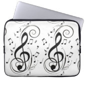 ***MUSIKANISCHE HINWEISE*** LAPTOP-SLEEVE ODER FAL LAPTOPSCHUTZHÜLLE (Vorderseite)