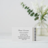 Musikanlage Lehrer Lehrer Lehrer Lehrer Tutor Visitenkarte (Stehend Vorderseite)