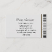 Musikanlage Lehrer Lehrer Lehrer Lehrer Tutor Visitenkarte (Vorderseite)