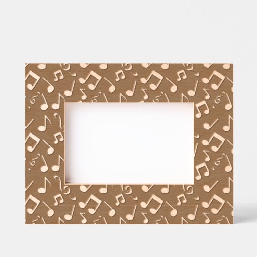 Musikanmerkmale Laser-Bildrahmen Geätzte Rahmen (Vorderseite)