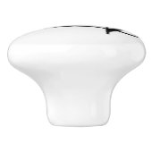 Musikanmerkung - Achtelnoten oder Zitterne Keramikknauf (Seitenansicht)