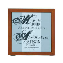 Musikarchitektur Johann von Goethe Stifthalter