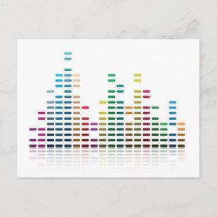 Musikausgleichprogramm Postkarte