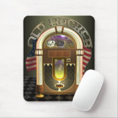 Musikautomat-alter Rocker Mousepad (Mit Mouse)
