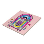 Musikautomat mit Sternen und Anmerkungen Fliese (Seite)