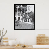 Musikband am Hauptsitz von General Sherman 1864 Poster (Küche)