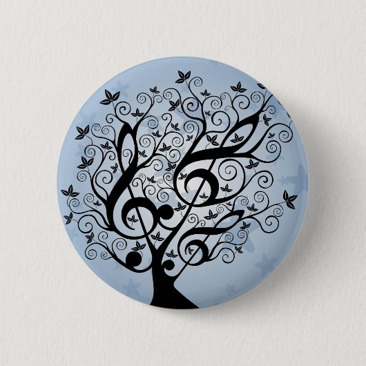 Musikbaum Button (Vorderseite)