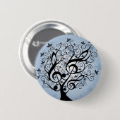 Musikbaum Button (Vorne & Hinten)